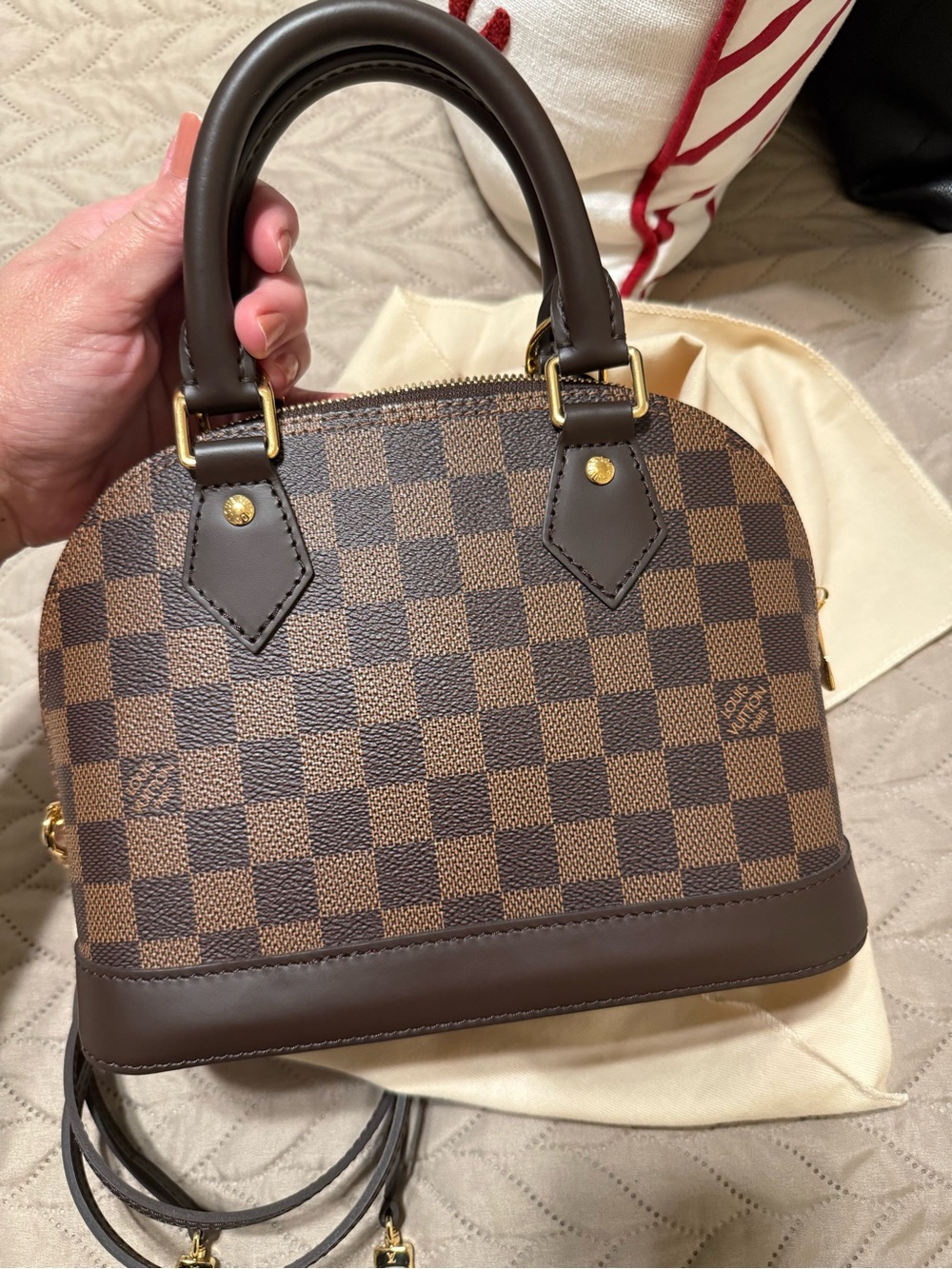LOUIS VUITTON ALMA BB DAMIER EBENE - Picture 2 of 16